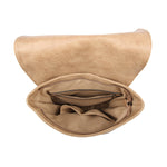 Valerie Flapover Backpack w/ Grommet Details
