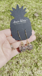 Snow Globe in Spring Sprinkles - Dixie Bliss - Dangle Earrings