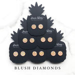 Blush Diamonds - Dixie Bliss - Single Stud Earrings