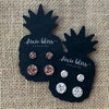 Mommy + Me Druzy - Dixie Bliss - Duo Stud Earring Set