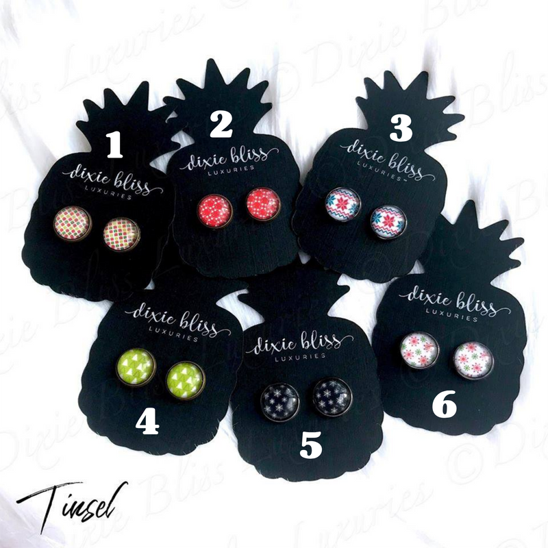 Tinsel - Dixie Bliss - Single Stud Earrings