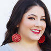 Vegas in Scarlet - Dixie Bliss - Dangle Earrings