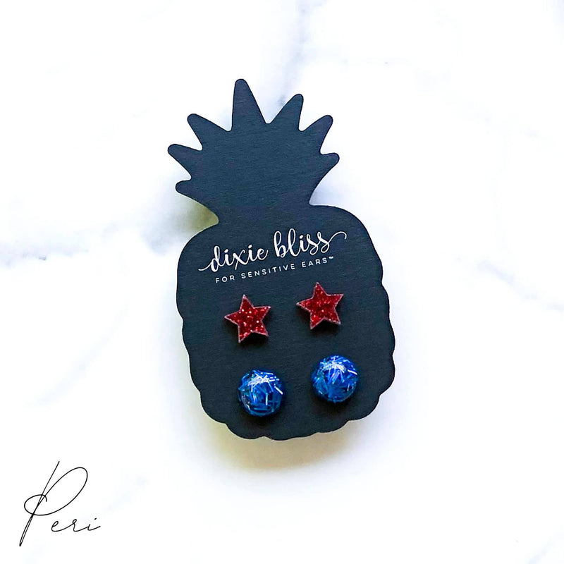 Peri - Dixie Bliss - Duo Stud Earring Set