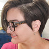 Ribbon Huggie Hoops - Dixie Bliss - Dangle Earrings