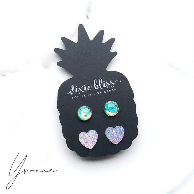 Yvonne - Dixie Bliss - Duo Stud Earring Set