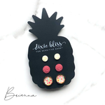 Brianna - Dixie Bliss - Trio Stud Earring Set