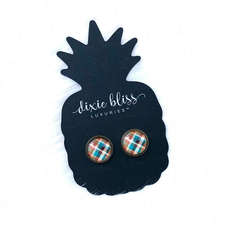 Teal Plaid - Dixie Bliss Luxuries