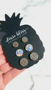 Andi - Dixie Bliss - Trio Stud Earring Set