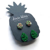 Alina - Dixie Bliss - Duo Stud Earring Set