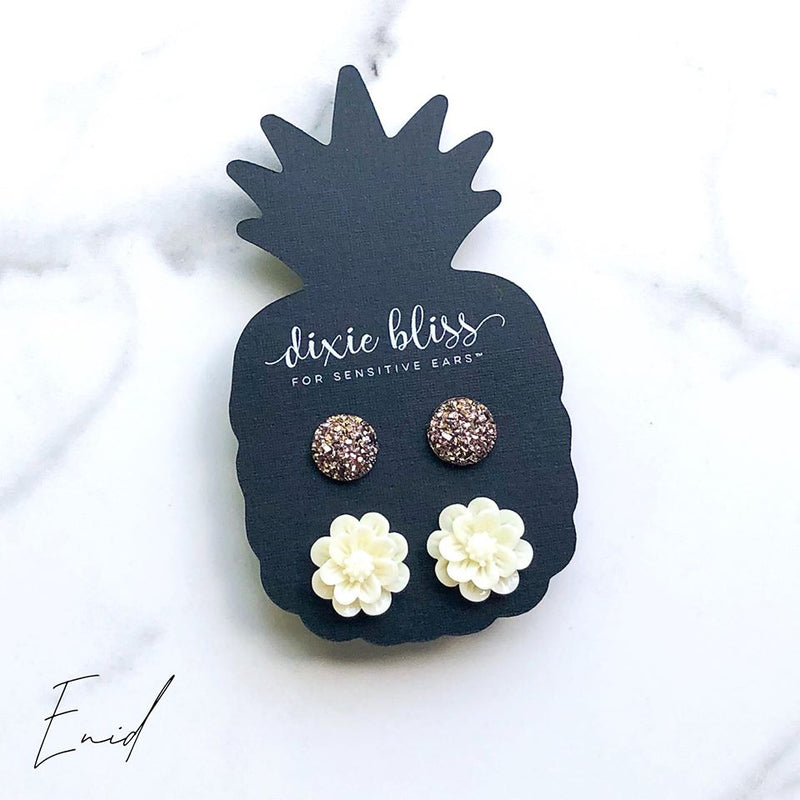 Enid - Dixie Bliss - Duo Stud Earring Set