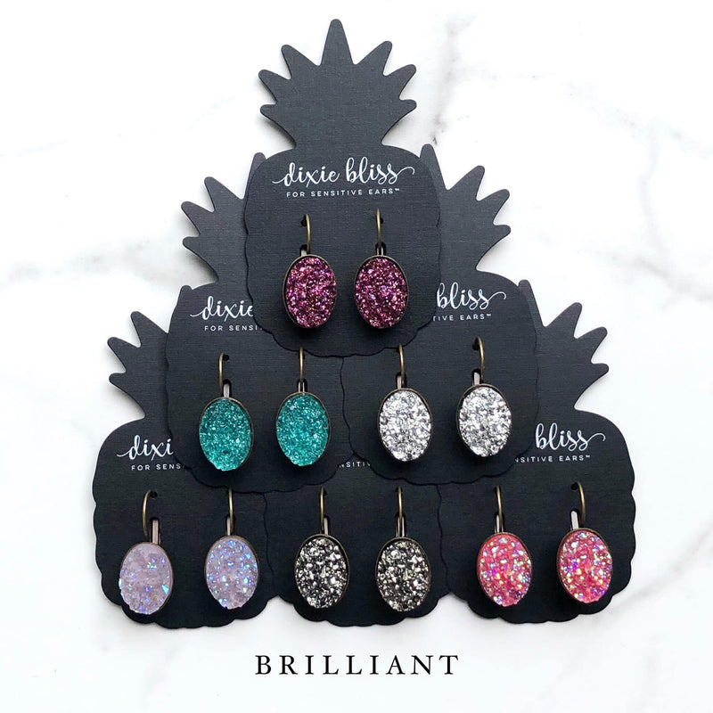 Brilliant - Dixie Bliss - Leverback Earrings