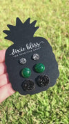 Esmeralda - Dixie Bliss - Trio Stud Earring Set