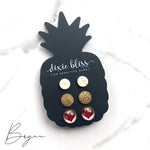 Brynn - Dixie Bliss - Trio Stud Earring Set