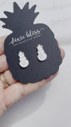 Snowmen - Dixie Bliss - Single Stud Earrings