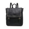 Valerie Flapover Backpack w/ Grommet Details