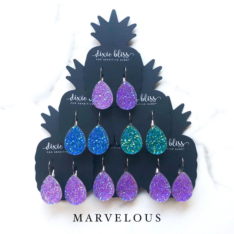 Marvelous Leverbacks - Dixie Bliss - Leverback Earrings