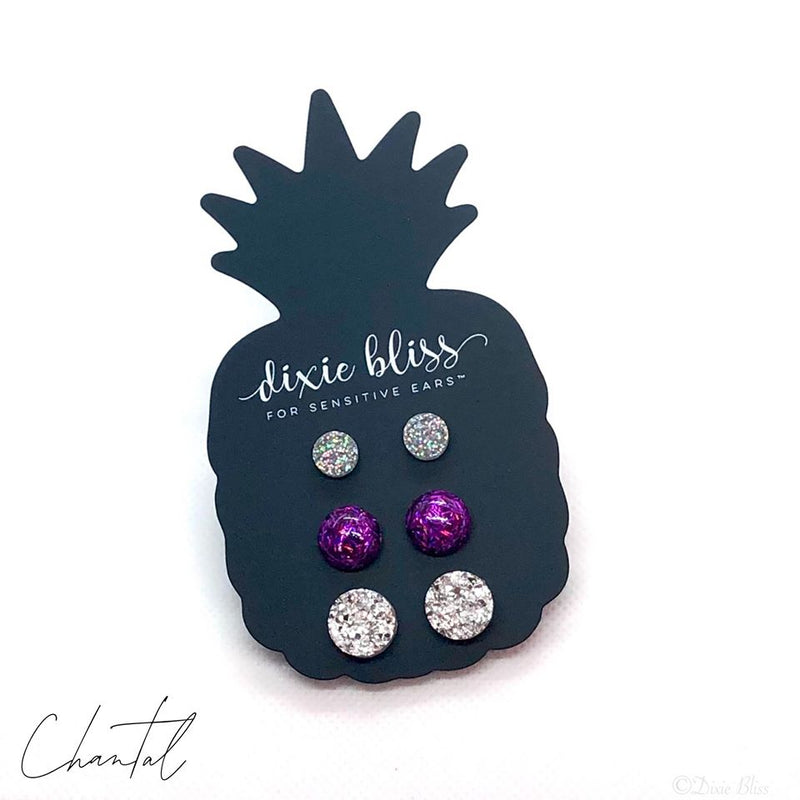 Chantal - Dixie Bliss - Trio Stud Earring Set