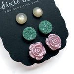 Annalise - Dixie Bliss - Trio Stud Earring Set