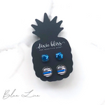 Blue Line - Dixie Bliss - Duo Stud Earring Set