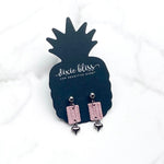 Blushing Heart - Dixie Bliss - Dangle Earrings **LTD EDITION