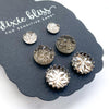 Bronwynn - Dixie Bliss - Trio Stud Earring Set **LTD EDITION