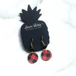 Cranston in Buffalo Plaid - Dixie Bliss - Dangle Earrings