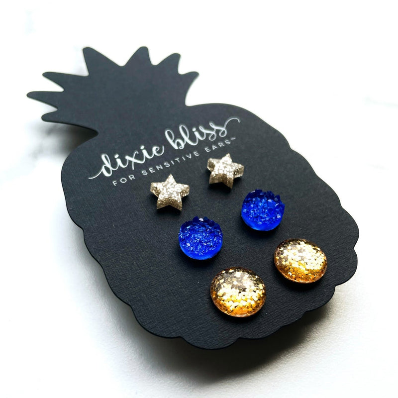 Pacey - Dixie Bliss - Trio Stud Earring Set