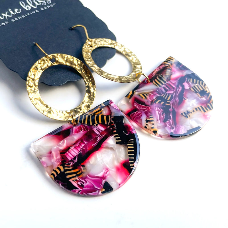 Labyrinth - Dixie Bliss - Dangle Earrings