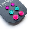 Malia - Dixie Bliss - Trio Stud Earrings Set