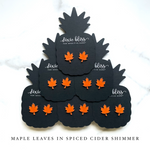 Maple Leaves in Spiced Cider - Dixie Bliss - Single Stud Earrings