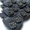 Marvelous Teardrops in Gunmetal - Dixie Bliss - Single Stud Earrings