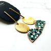 Tahoe in Teal Cheetah - Dixie Bliss - Dangle Earrings