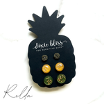 Relda - Dixie Bliss - Trio Stud Earring Set