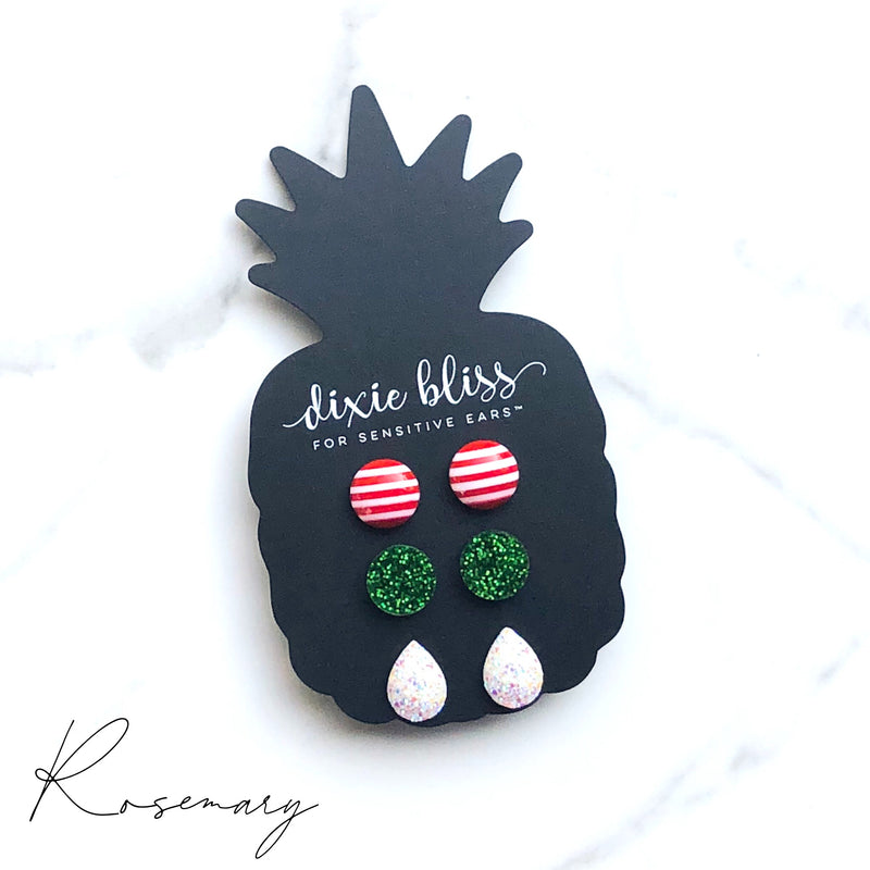 Rosemary - Dixie Bliss - Trio Stud Earring Set