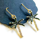 Royal Palm Tree - Dixie Bliss - Dangle Earrings