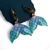 Siren in Coastal Waters - Dixie Bliss - Dangle Earrings