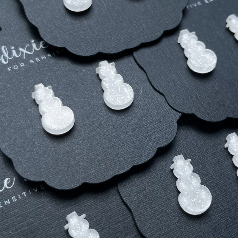 Snowmen - Dixie Bliss - Single Stud Earrings