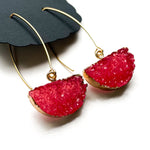 Steadfast in Poinsettia - Dixie Bliss - Dangle Earrings