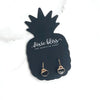 Sweetest Heart in Black - Dixie Bliss - Dangle Earrings