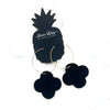 Madison in Black suede - Dixie Bliss - Dangle Earrings