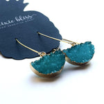 Steadfast in Teal - Dixie Bliss - Dangle Earrings