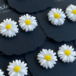 White Daisies - Dixie Bliss - Single Stud Earrings