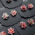 Yuletide Succulents - Dixie Bliss - Single Stud Earrings