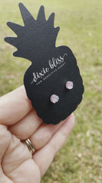 Micros in Pink - Dixie Bliss - Single Stud Earrings