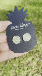 Mermaid Queen - Dixie Bliss - Single Stud Earrings