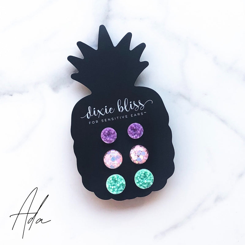 Ada - Dixie Bliss - Trio Stud Earring Set