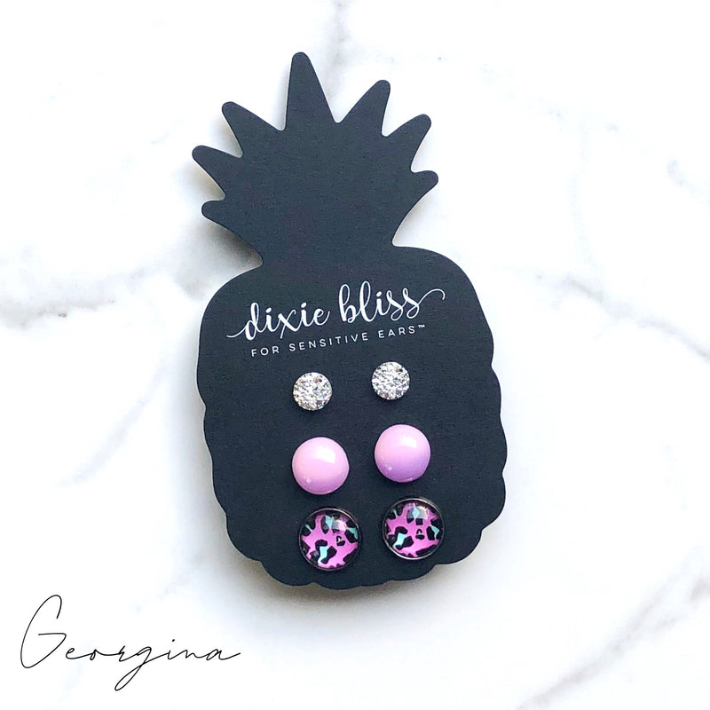 Georgina - Dixie Bliss - Trio Stud Earring Set