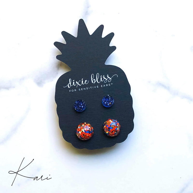 Kari - Dixie Bliss - Duo Stud Earring Set