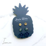 Irene - Dixie Bliss - Trio Stud Earring Set