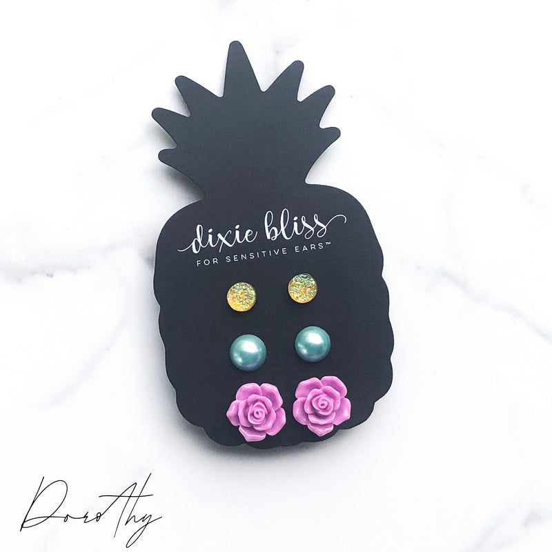 Dorothy - Dixie Bliss - Trio Stud Earring Set